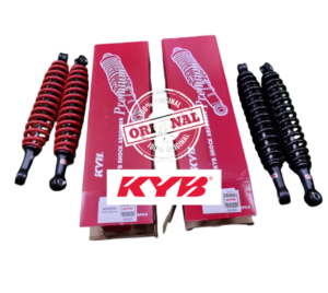 C70 / FAME / EX5 ABSORBER (HARD) (SET) – BLACK / RED ( KYB 100 % ORIGINAL) MS3009